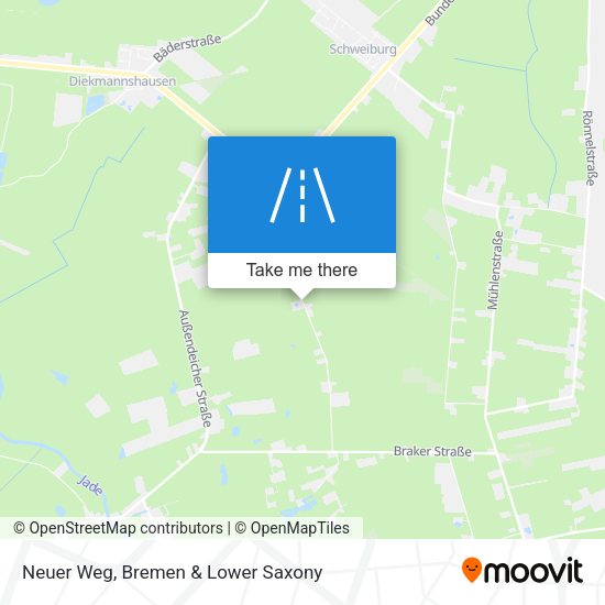 Neuer Weg map