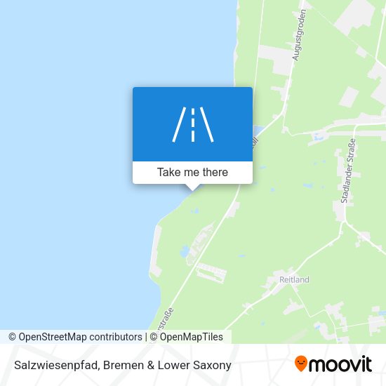 Salzwiesenpfad map