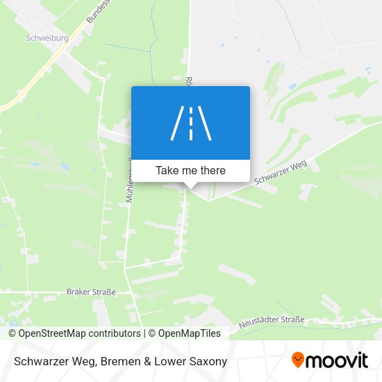Schwarzer Weg map