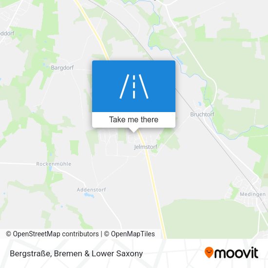 Bergstraße map