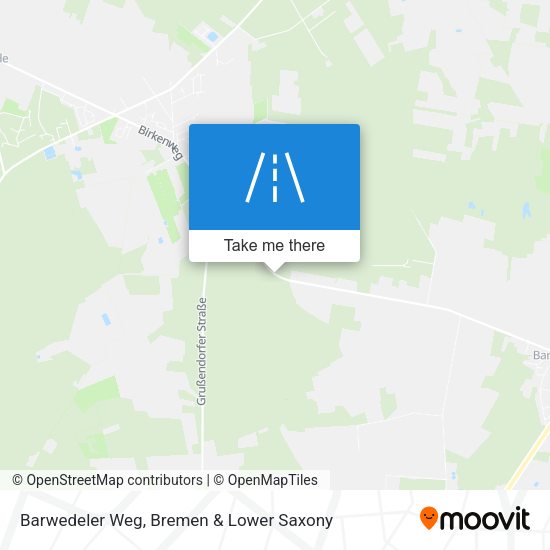 Barwedeler Weg map
