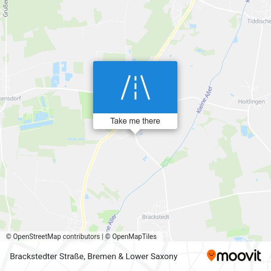 Brackstedter Straße map