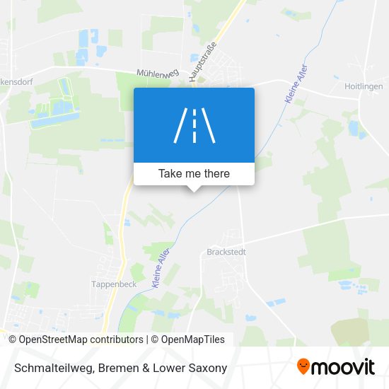 Schmalteilweg map