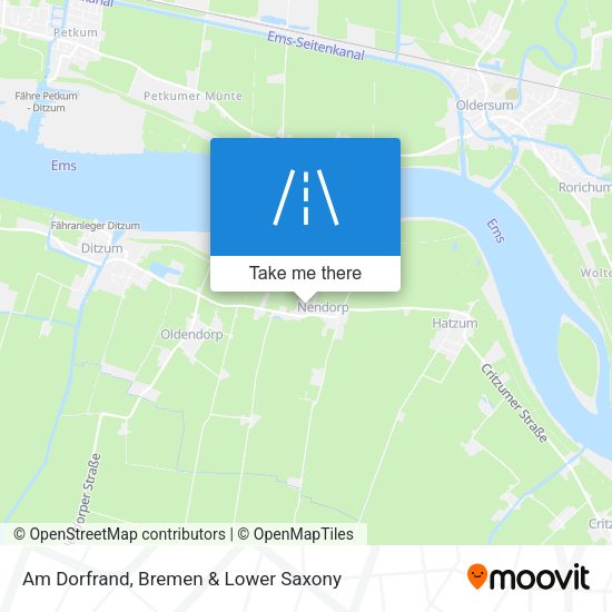Am Dorfrand map