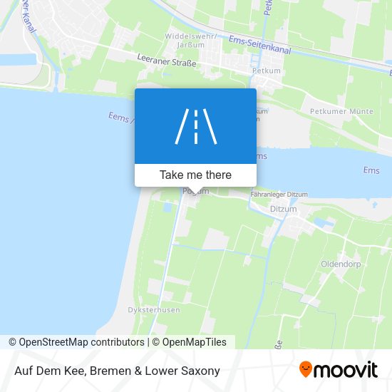 Auf Dem Kee map