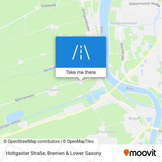 Holtgaster Straße map