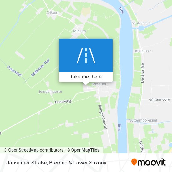 Jansumer Straße map
