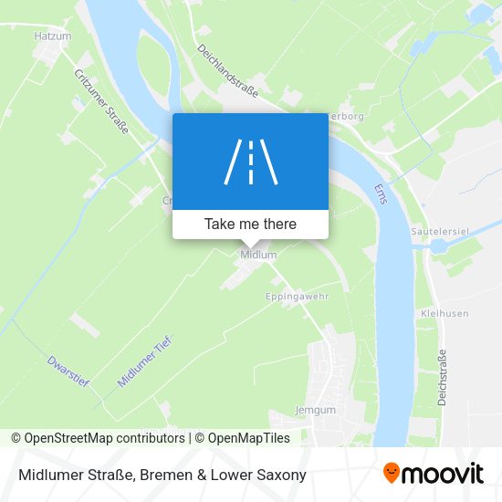 Midlumer Straße map