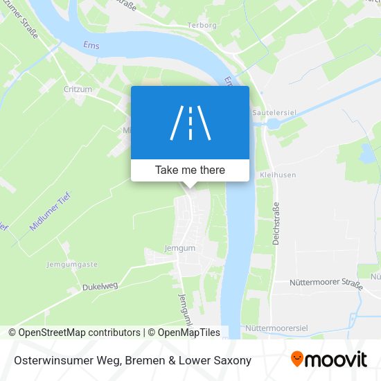 Osterwinsumer Weg map