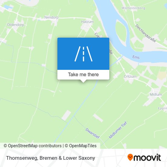 Thomsenweg map
