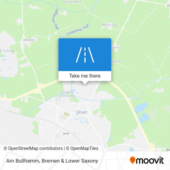 Am Bullhamm map