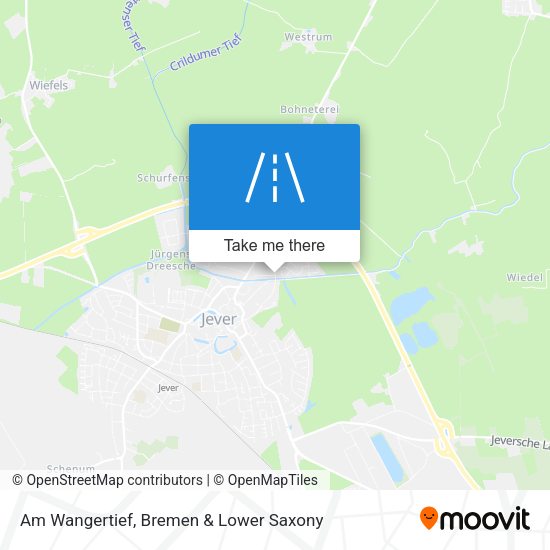 Am Wangertief map