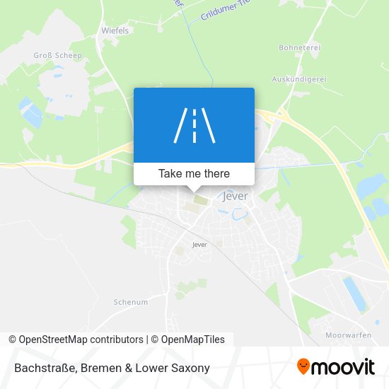 Bachstraße map