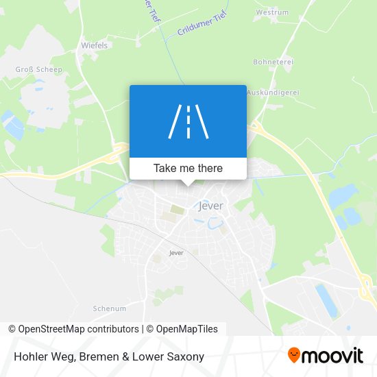 Hohler Weg map