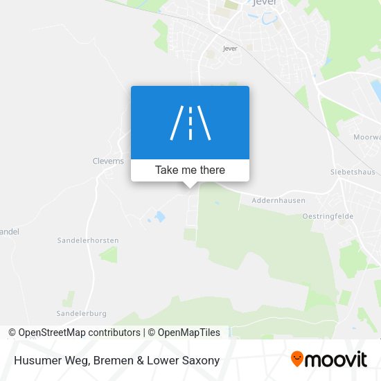 Husumer Weg map