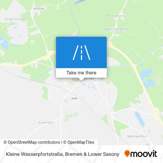 Kleine Wasserpfortstraße map