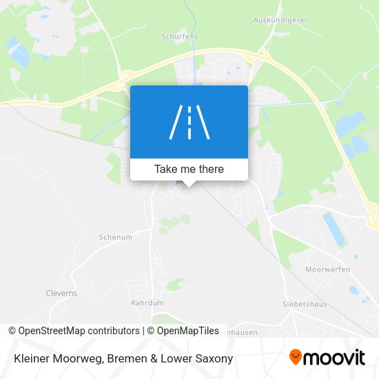 Kleiner Moorweg map
