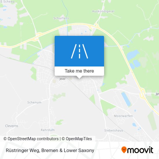 Rüstringer Weg map