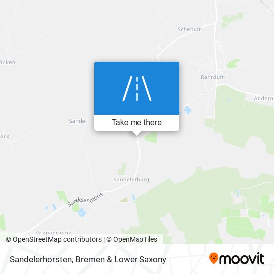 Sandelerhorsten map