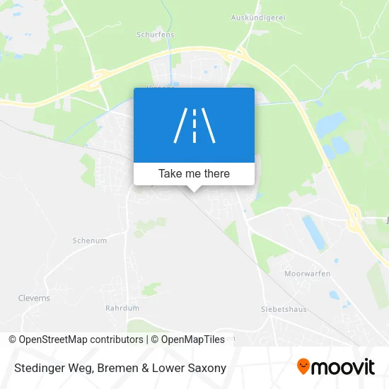 Карта Stedinger Weg