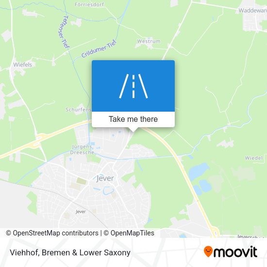 Viehhof map