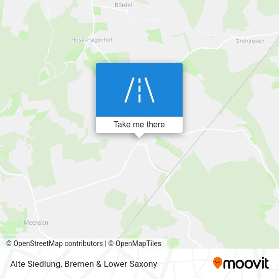 Alte Siedlung map