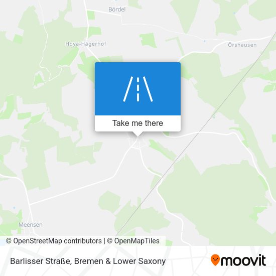 Barlisser Straße map