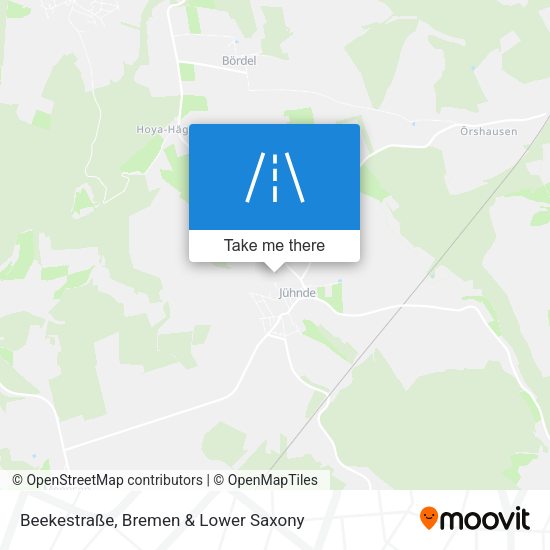 Beekestraße map