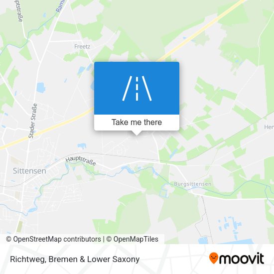 Richtweg map