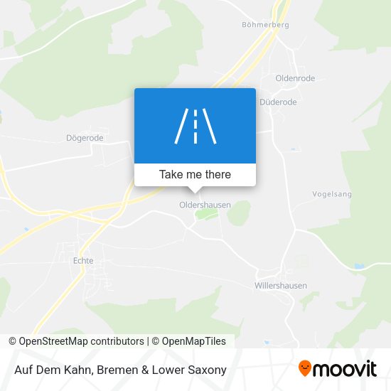 Auf Dem Kahn map