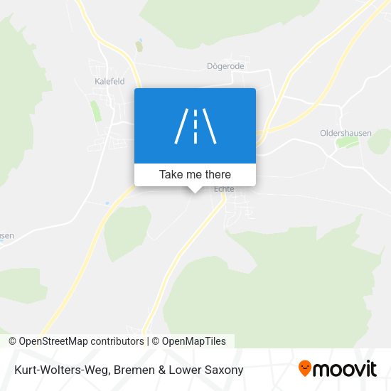 Kurt-Wolters-Weg map