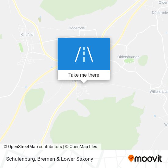 Schulenburg map