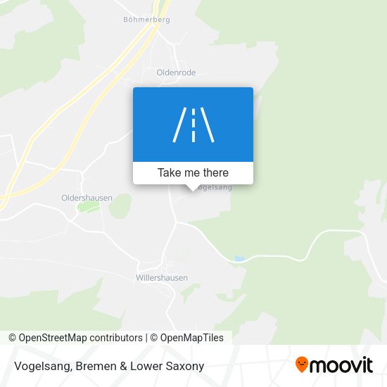 Vogelsang map