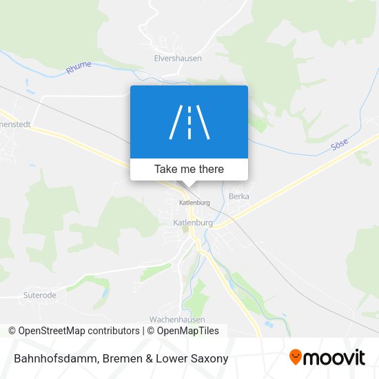 Bahnhofsdamm map