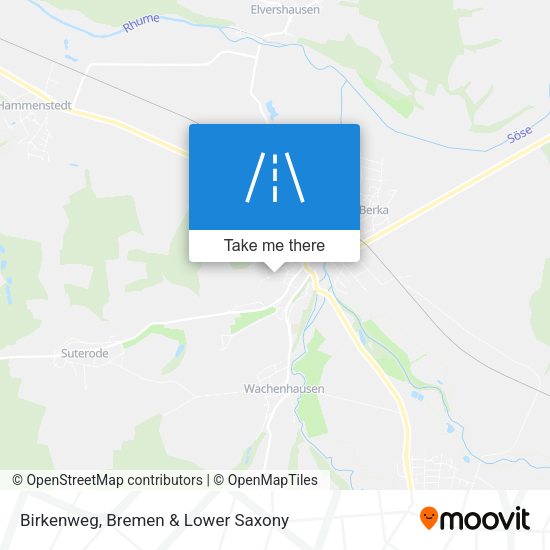 Birkenweg map