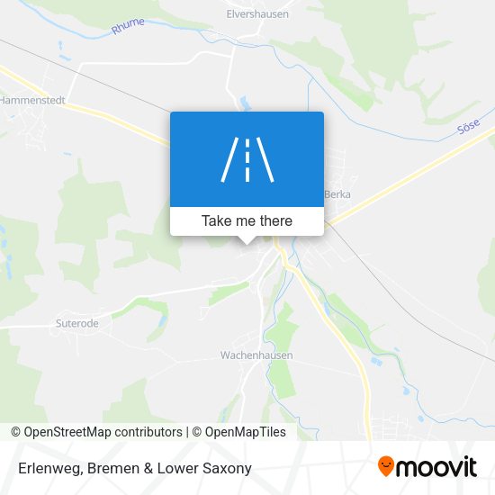 Erlenweg map