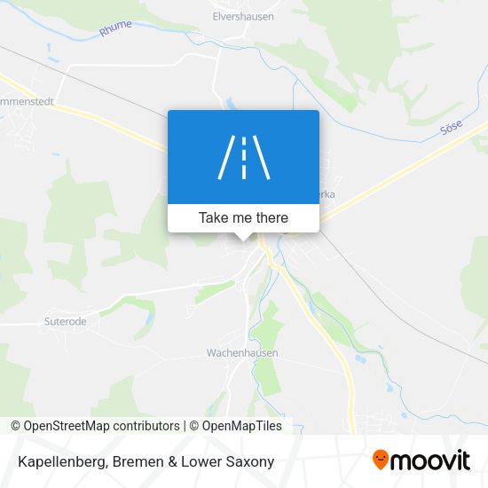 Kapellenberg map