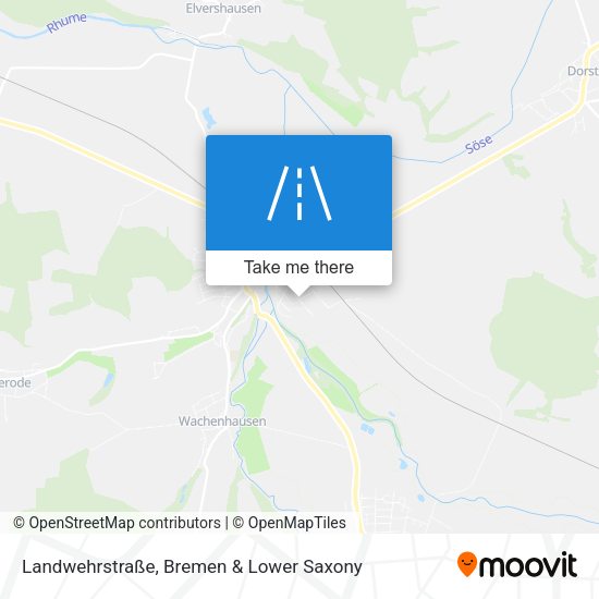 Landwehrstraße map