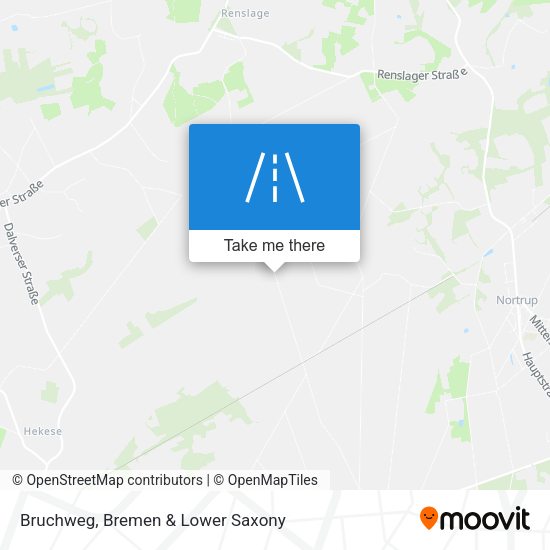 Bruchweg map