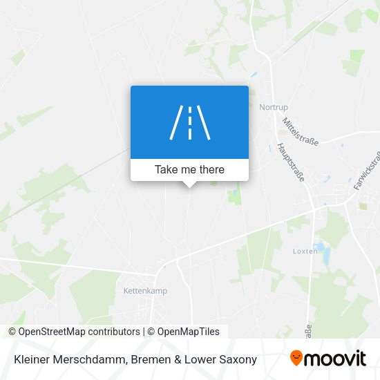 Kleiner Merschdamm map