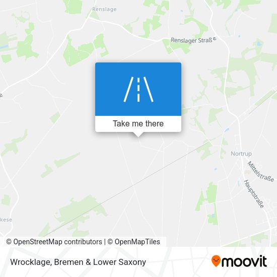 Wrocklage map