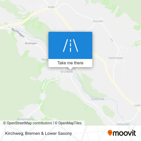 Kirchweg map