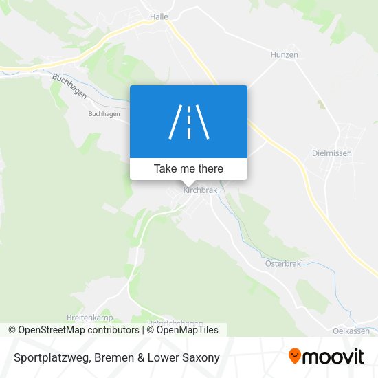 Sportplatzweg map