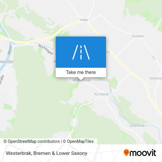Westerbrak map