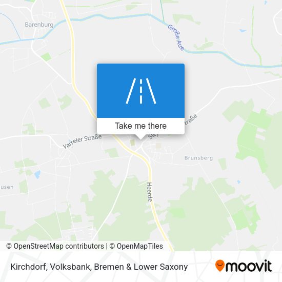 Kirchdorf, Volksbank map