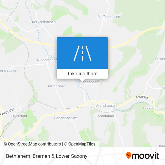 Bethlehem map