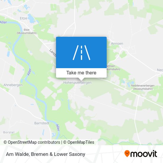 Am Walde map