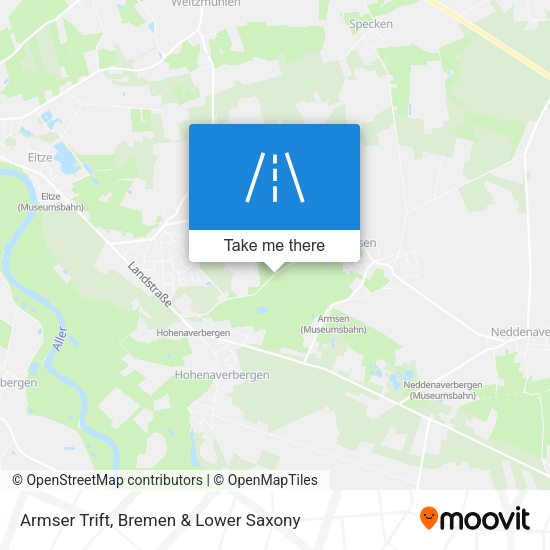 Armser Trift map