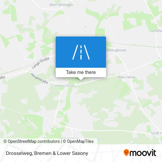 Drosselweg map