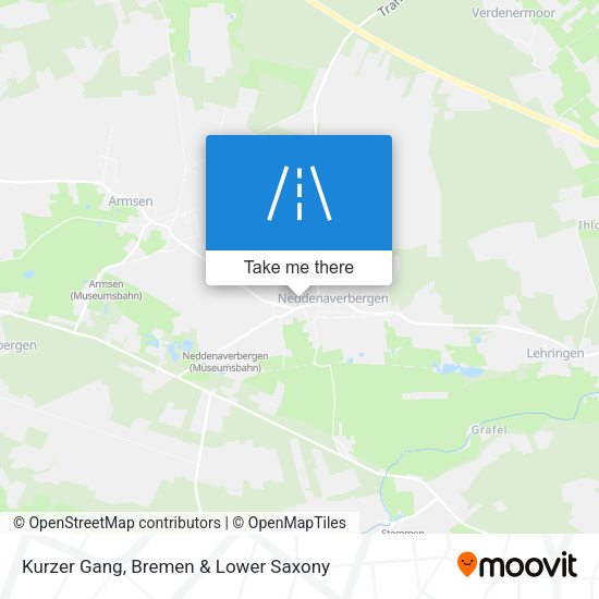 Kurzer Gang map